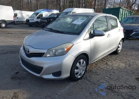 2012 Toyota Yaris Le из США, поврежденный, VIN JTDKTUD30CD527464